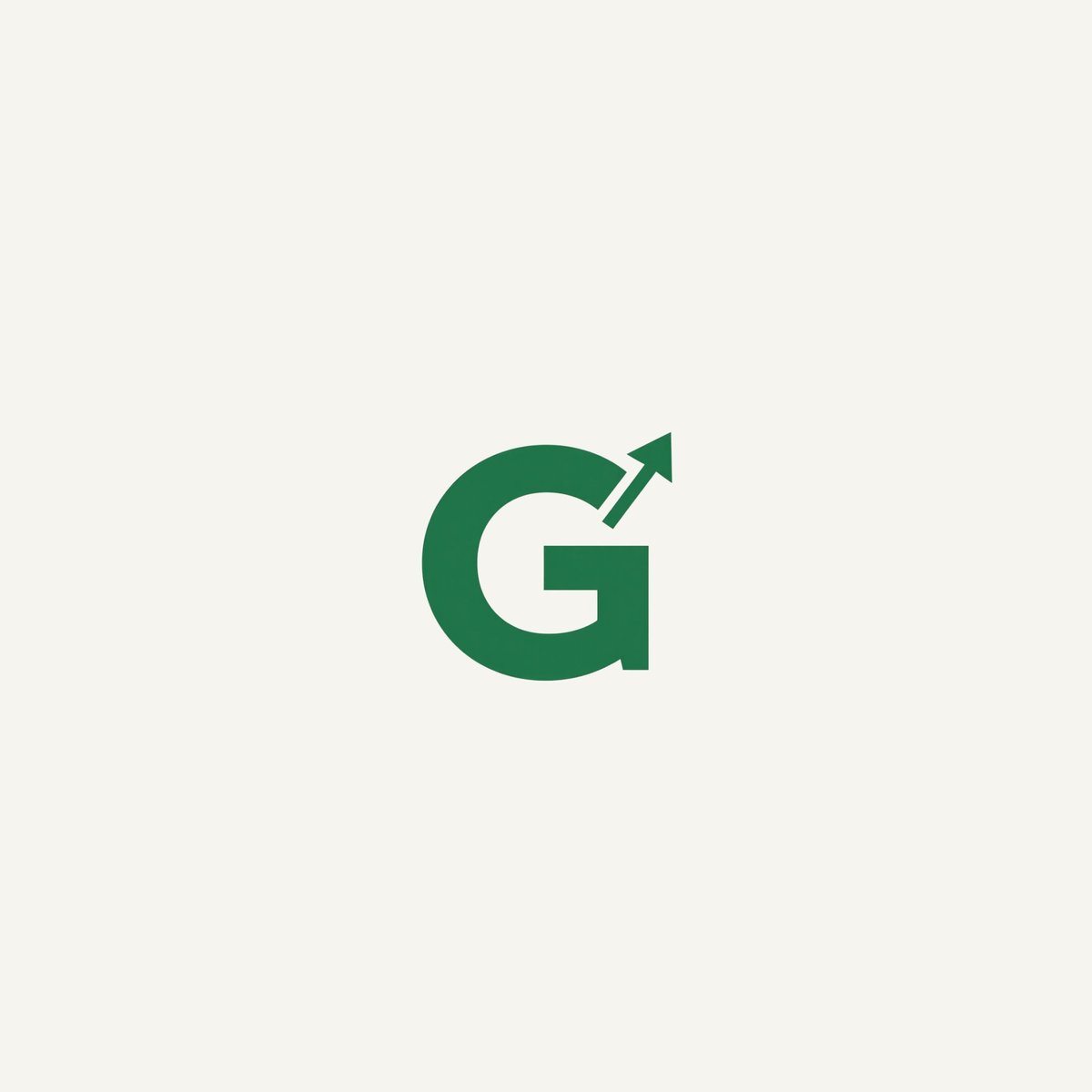 GrowthV — green letter G with an upward trending arrow